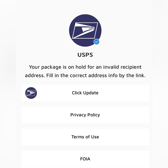USPS scam!! - Picture 2 of 4